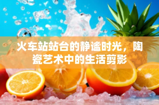 火车站站台的静谧时光，陶瓷艺术中的生活剪影