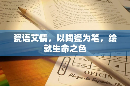 瓷语艾情，以陶瓷为笔，绘就生命之色