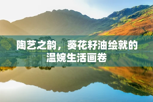 陶艺之韵，葵花籽油绘就的温婉生活画卷