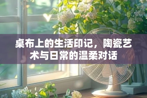 桌布上的生活印记，陶瓷艺术与日常的温柔对话