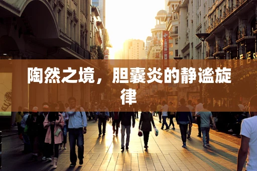 陶然之境，胆囊炎的静谧旋律