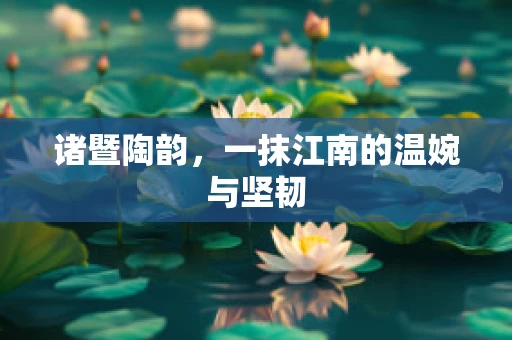 诸暨陶韵，一抹江南的温婉与坚韧