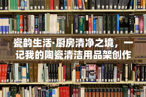 瓷韵生活·厨房清净之境，一记我的陶瓷清洁用品架创作手记