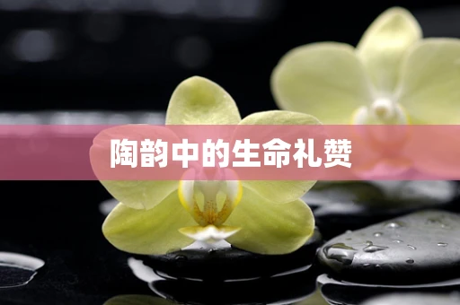 陶韵中的生命礼赞