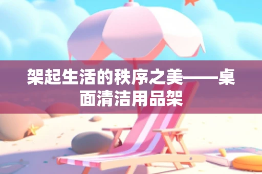 架起生活的秩序之美——桌面清洁用品架