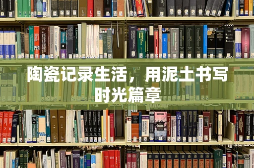 陶瓷记录生活，用泥土书写时光篇章