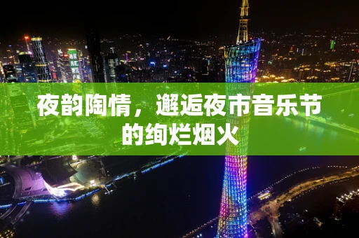 夜韵陶情，邂逅夜市音乐节的绚烂烟火