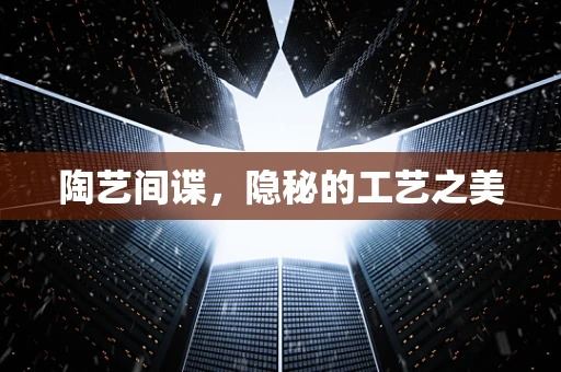 陶艺间谍，隐秘的工艺之美