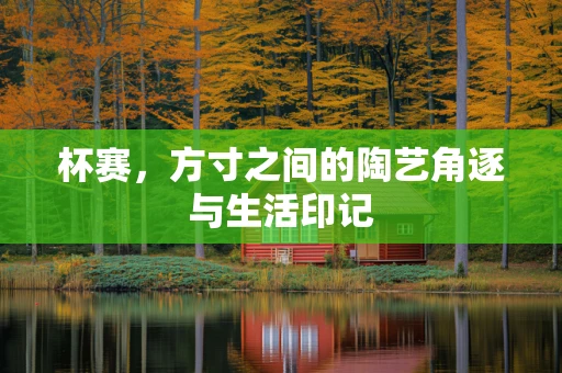 杯赛，方寸之间的陶艺角逐与生活印记