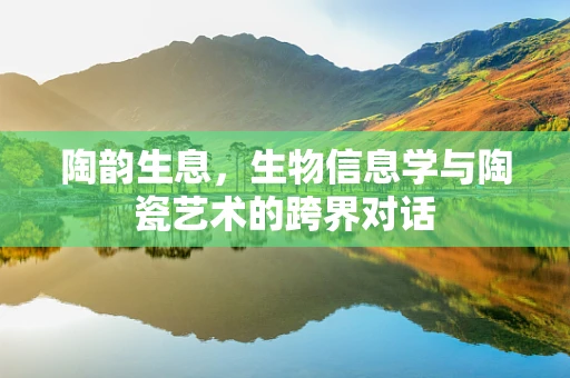 陶韵生息，生物信息学与陶瓷艺术的跨界对话