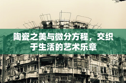陶瓷之美与微分方程，交织于生活的艺术乐章