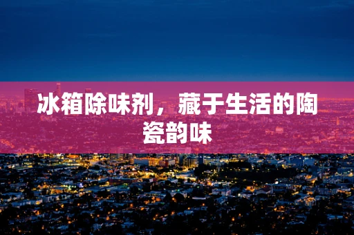 冰箱除味剂，藏于生活的陶瓷韵味