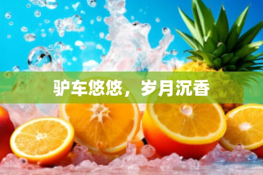 驴车悠悠，岁月沉香