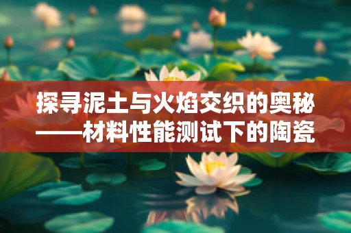 探寻泥土与火焰交织的奥秘——材料性能测试下的陶瓷艺术之旅