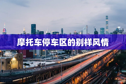摩托车停车区的别样风情