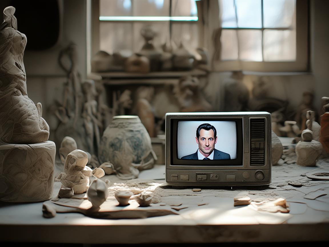 陶艺中的生活哲学，萨科齐与牢房小电视的沉思