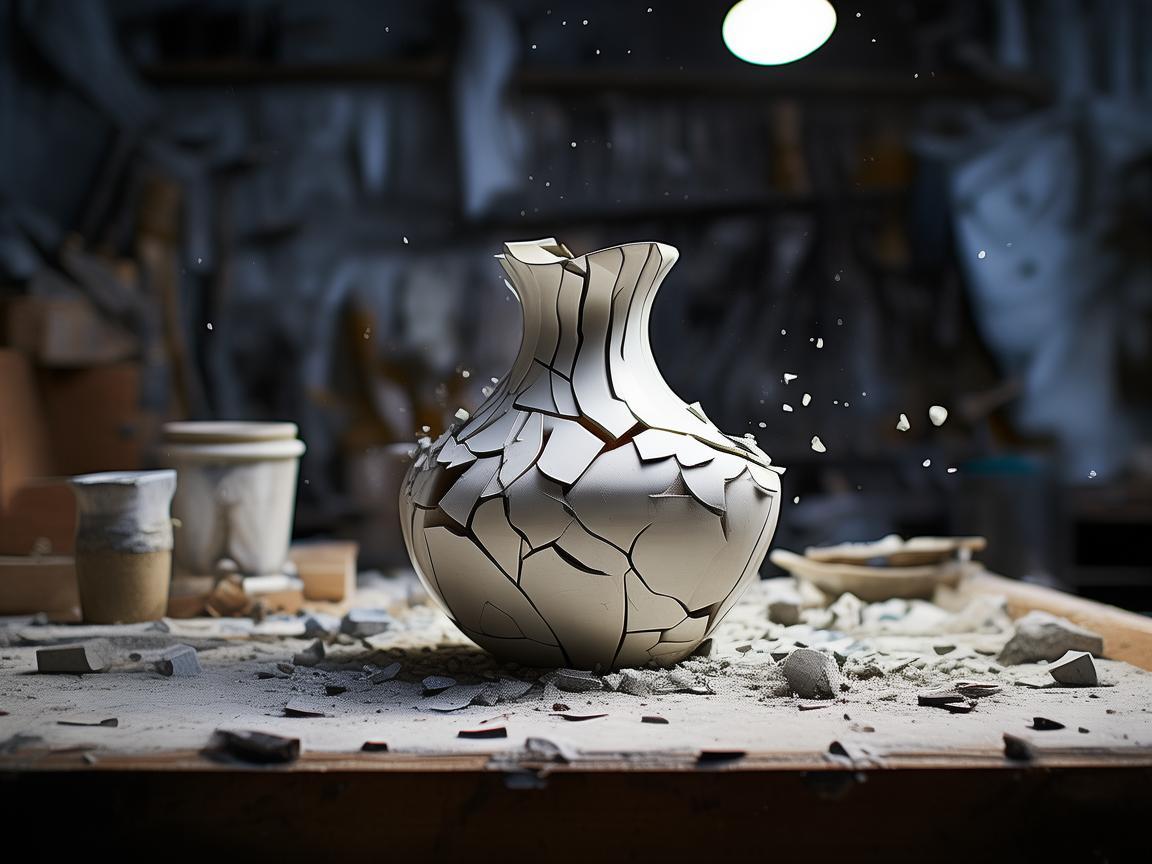 手机黑屏惊魂记，一位陶瓷艺术家的生活警醒