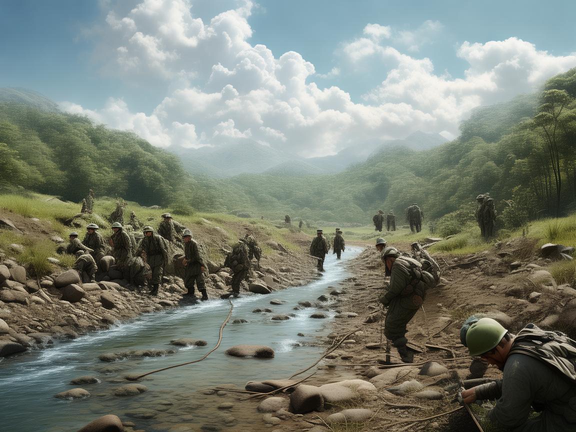 陶艺中的和平之歌，朝鲜部队在库尔斯克州排雷的壮丽篇章